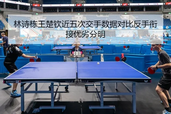 林诗栋王楚钦近五次交手数据对比反手衔接优劣分明